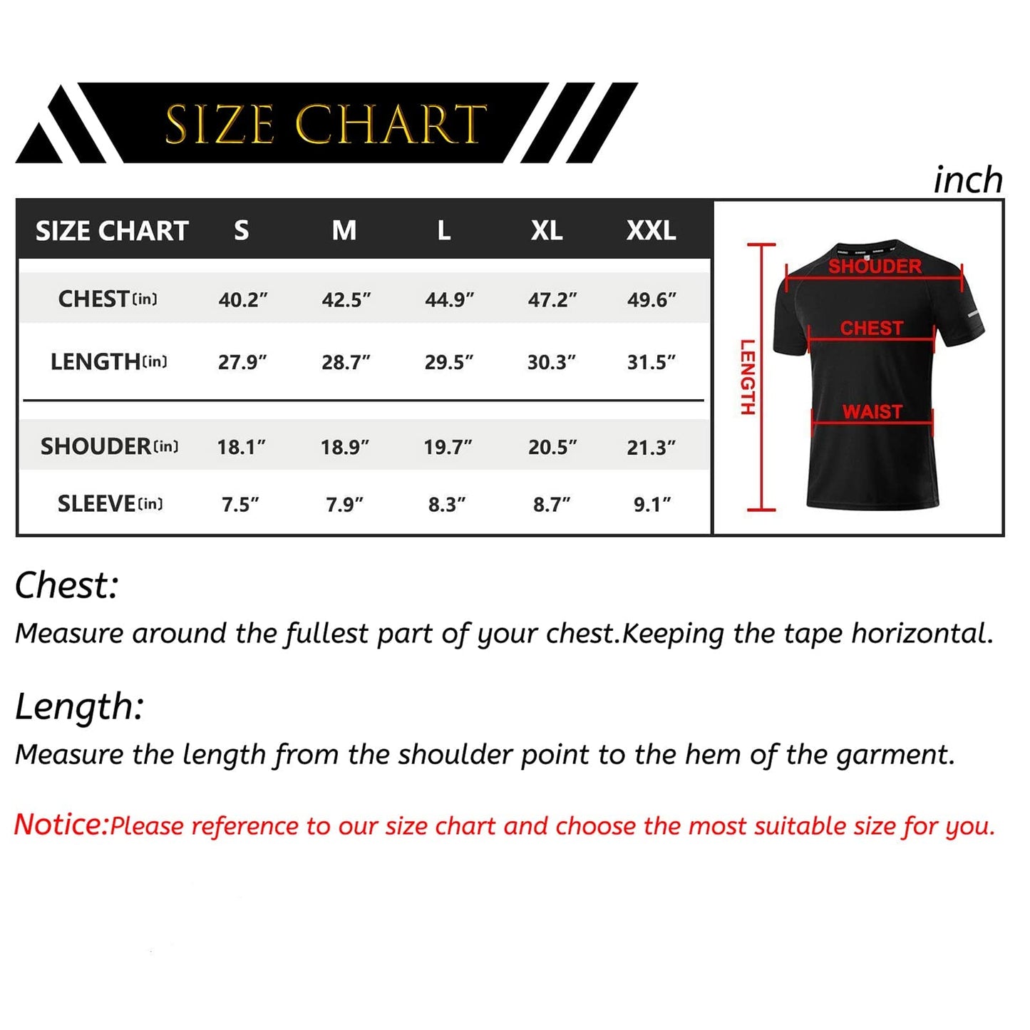 Sport T-Shirt Herren 3er/5er Pack - Atmungsaktiv & Schnelltrocknend