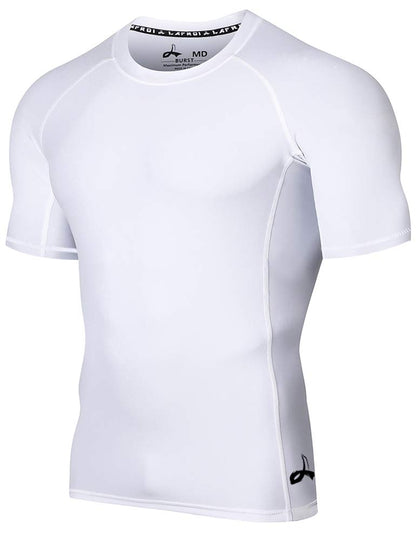UV-Schutz Shirt Herren UPF 50+ - Rashguard Kurzarm Kompression