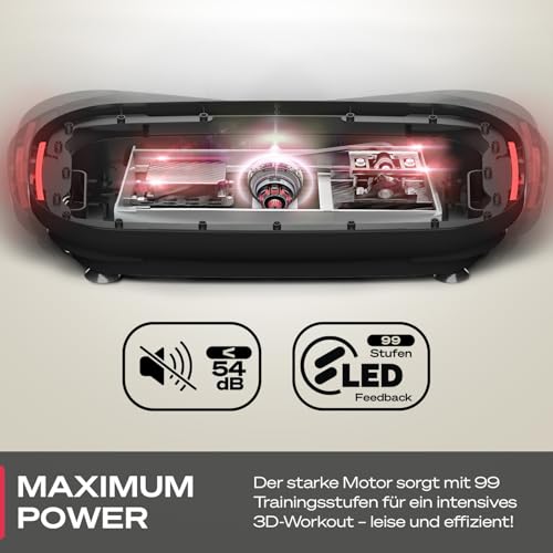 Vibrationsplatte Sportstech VP250 - 180 Stufen Bluetooth bis 120kg