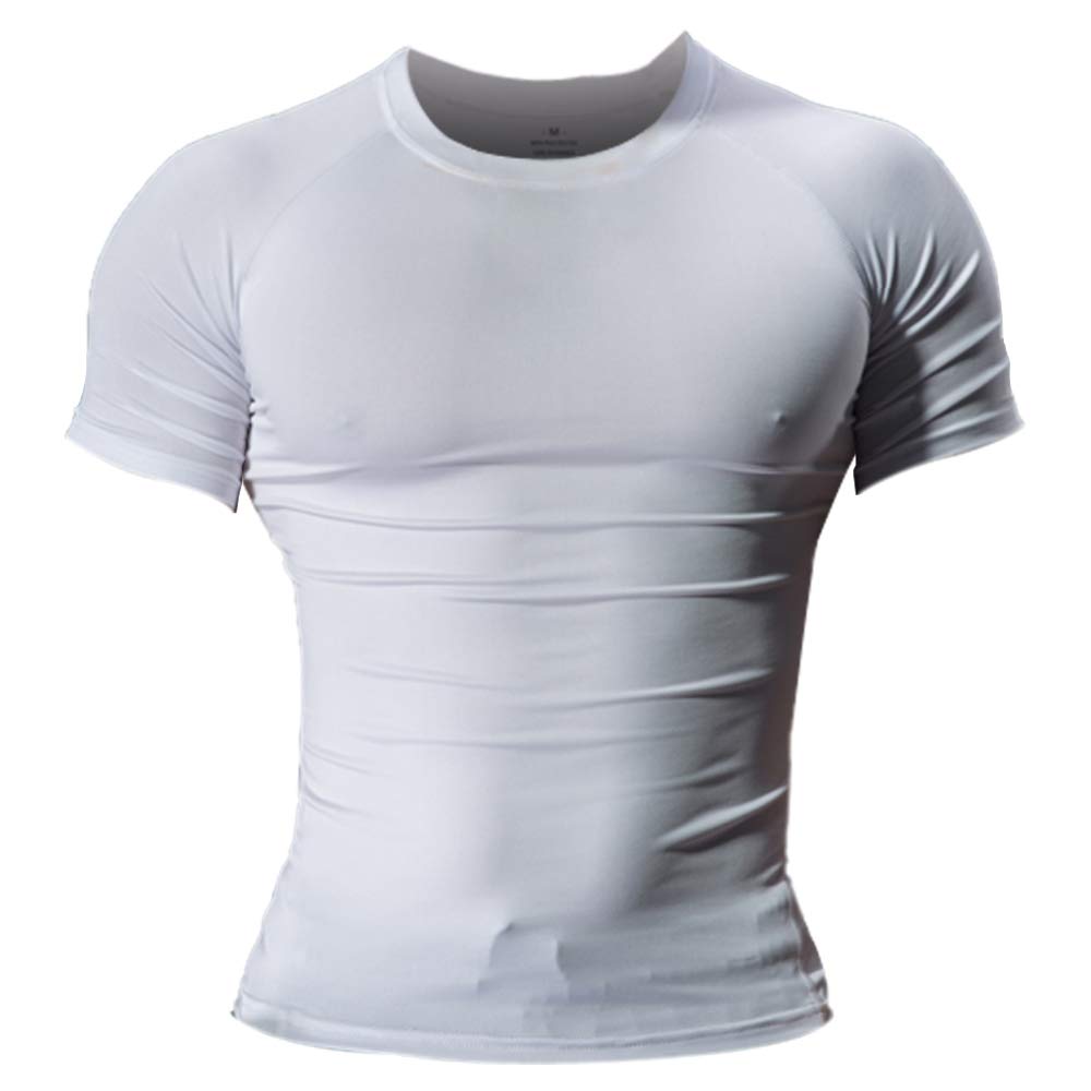 Kompressions Langarmshirt Herren - Fitness Funktionsshirt Eng