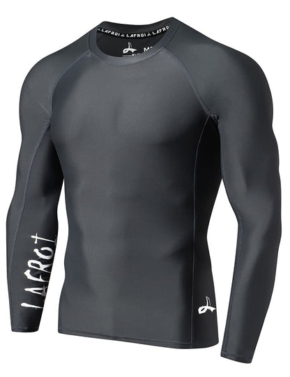 UV-Schutz Langarmshirt Herren UPF 50+ - Rashguard Kompression