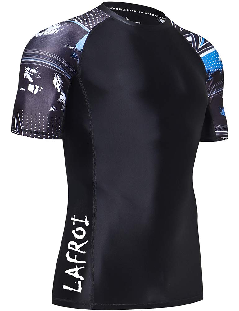 UV-Schutz Shirt Herren UPF 50+ - Rashguard Kurzarm Kompression