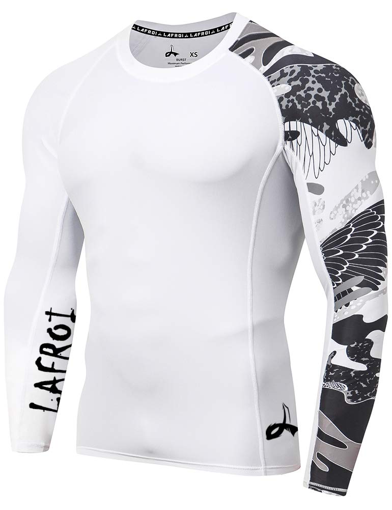 UV-Schutz Langarmshirt Herren UPF 50+ - Rashguard Kompression