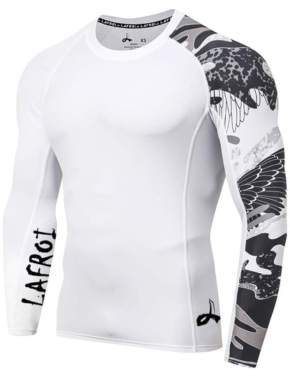 UV-Schutz Langarmshirt Herren UPF 50+ - Rashguard Kompression