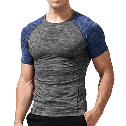 Kompressions Langarmshirt Herren - Fitness Funktionsshirt Eng