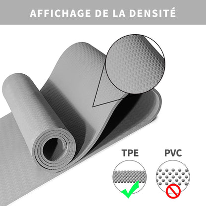 Good Nite Gymnastikmatte Yogamatte Fitnessmatte Rutschfest Trainingsmatte Sport Turn Matten Pilates Matte Bodenturnmatte Mit Tragegurt 183 x 61 x 0.6 cm