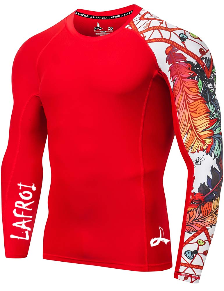 UV-Schutz Langarmshirt Herren UPF 50+ - Rashguard Kompression