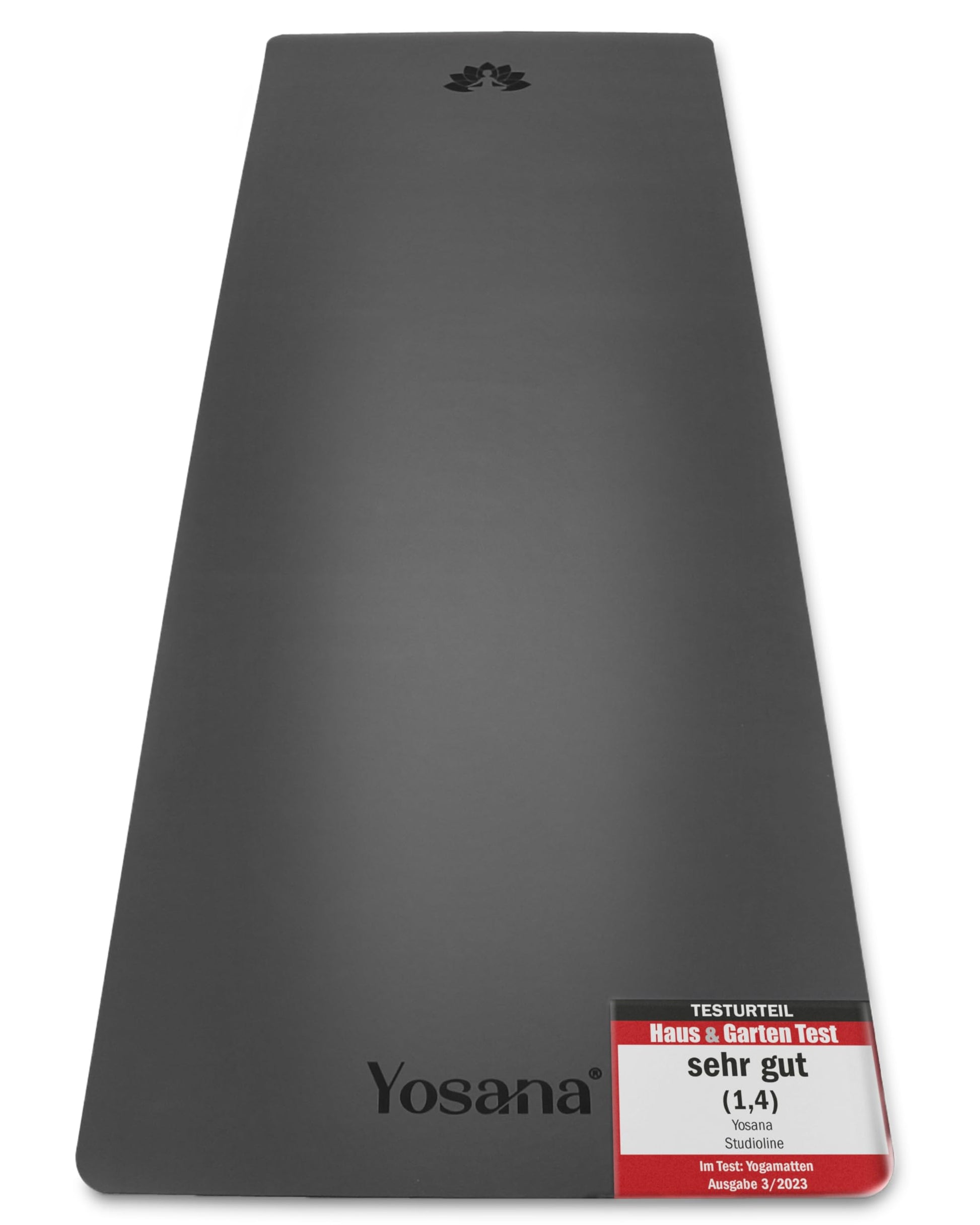 Yogamatte Naturkautschuk 183x68cm Testsieger sehr gut
