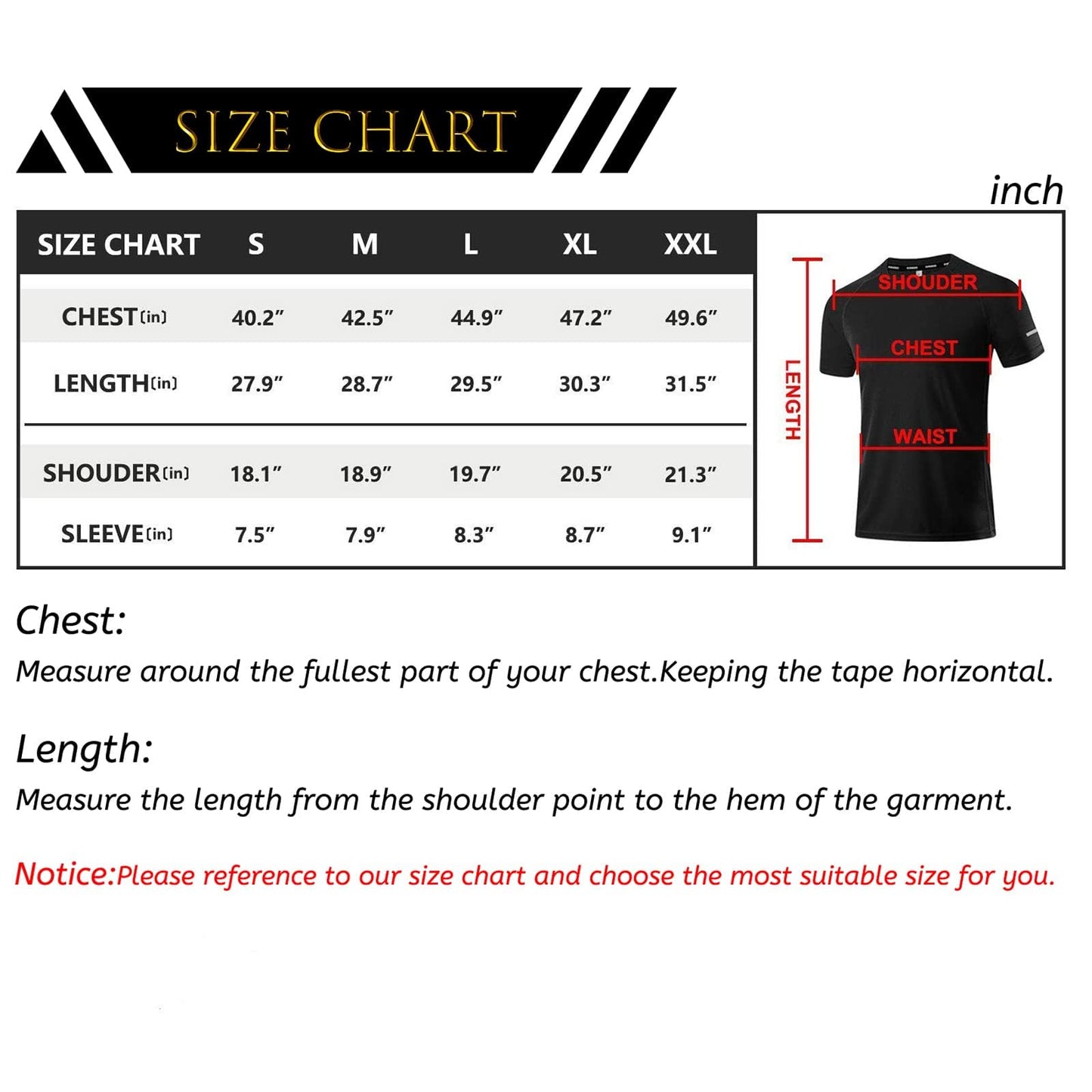 Sport T-Shirt Herren 3er/5er Pack - Atmungsaktiv & Schnelltrocknend