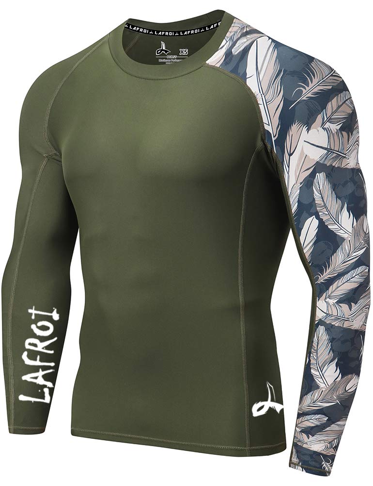 UV-Schutz Langarmshirt Herren UPF 50+ - Rashguard Kompression