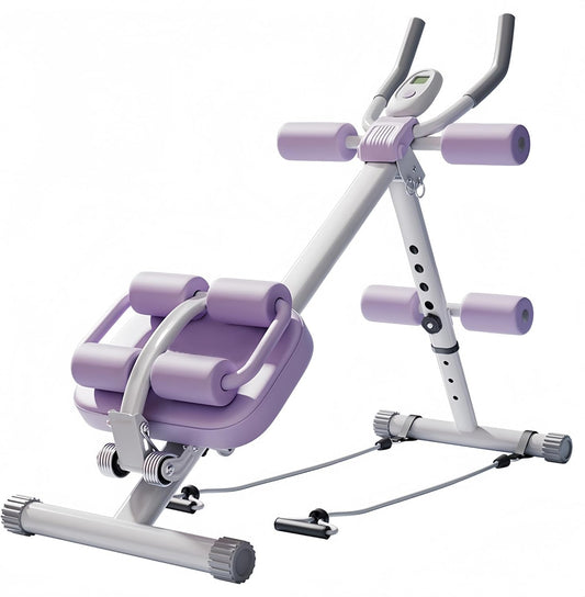 Bauchmuskeltrainer multifunktional faltbar mit LCD Anzeige
