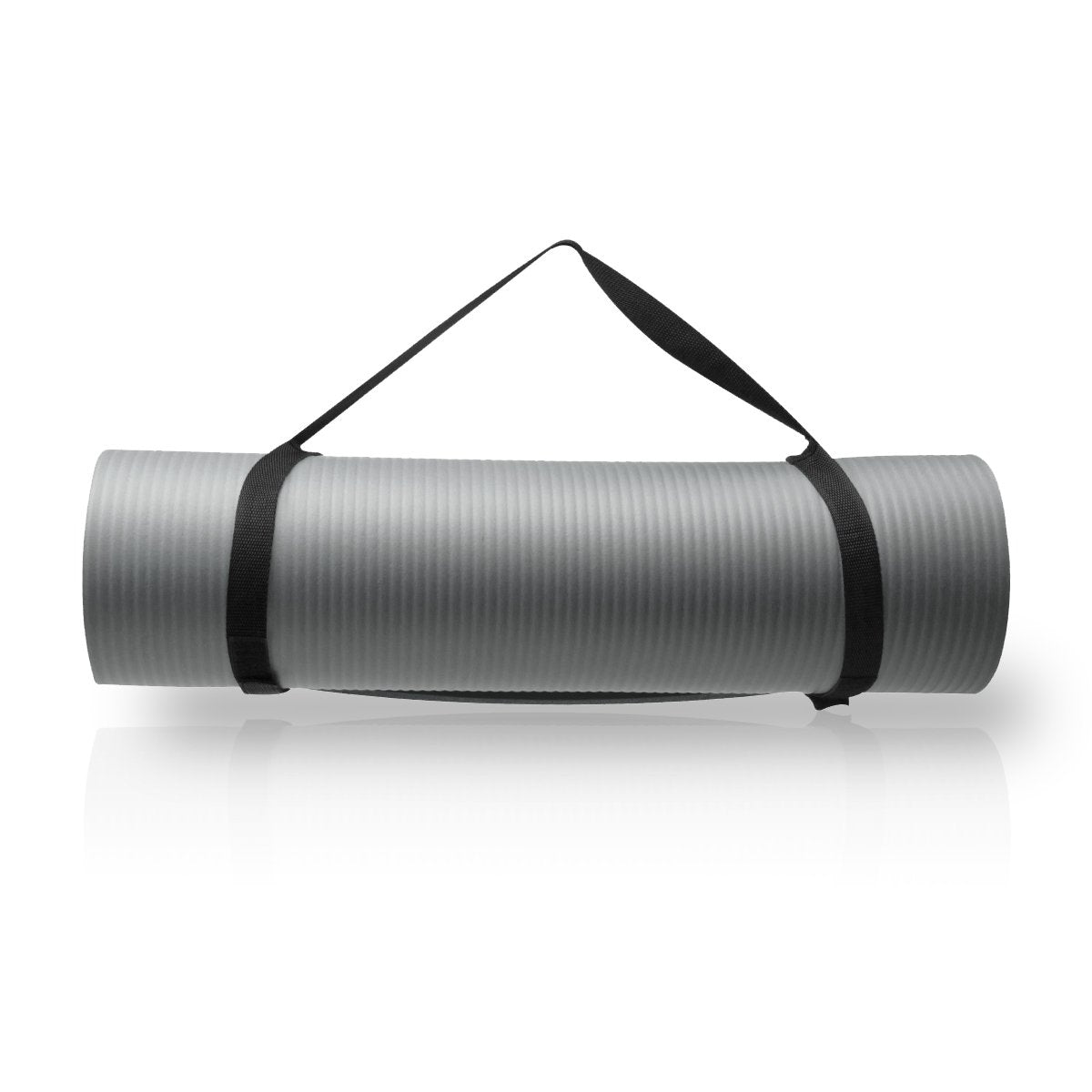 Fitnessmatte Yogamatte 4 Größen - Rutschfest SGS-geprüft mit Tragegurt