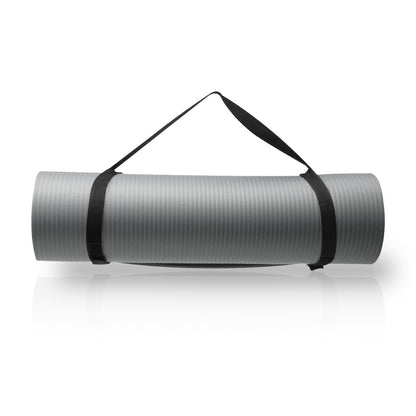 Fitnessmatte Yogamatte 4 Größen - Rutschfest SGS-geprüft mit Tragegurt