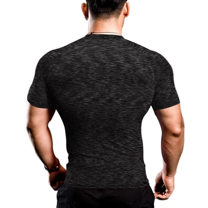 Kompressions Langarmshirt Herren - Fitness Funktionsshirt Eng