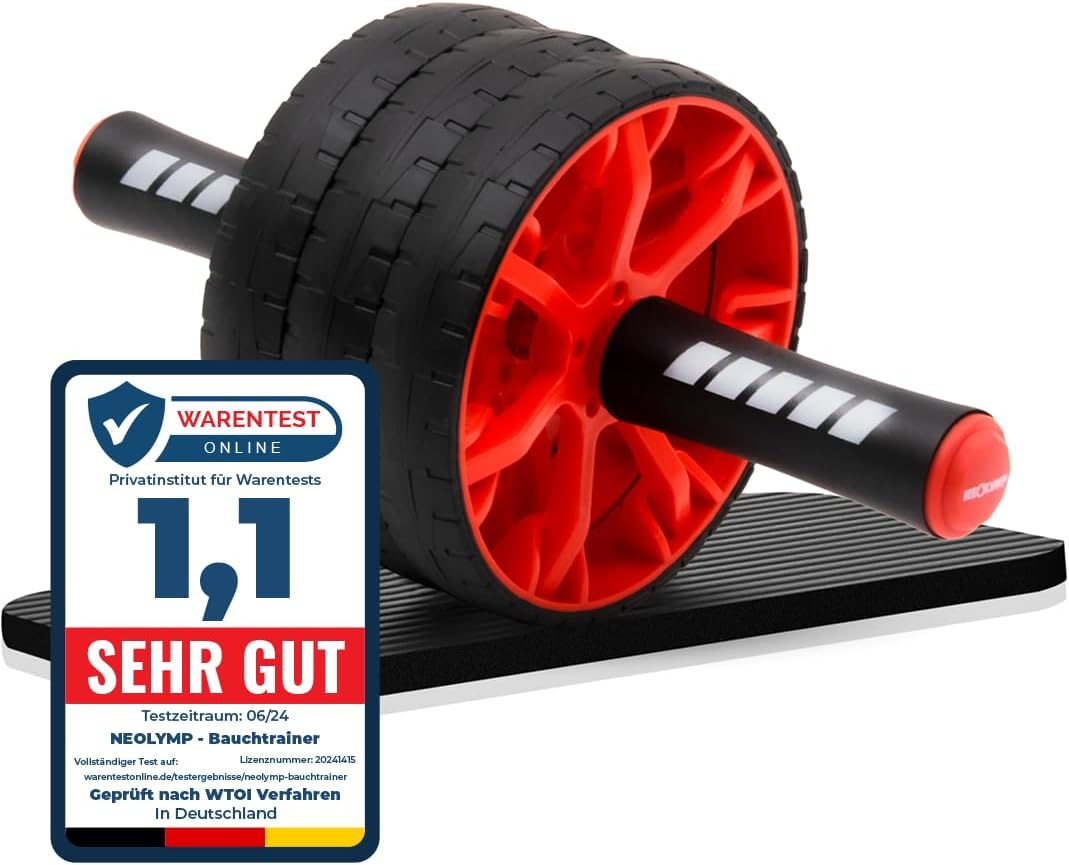 Bauchmuskeltrainer AB Roller Bauchmuskelrad Premium
