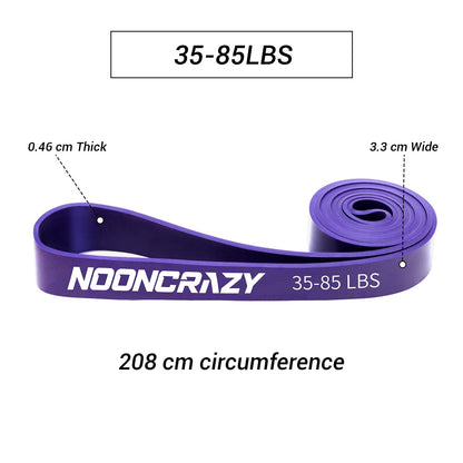 Widerstandsbänder 4 Stufen Set - mit Türanker & Griffen Fitnessbänder