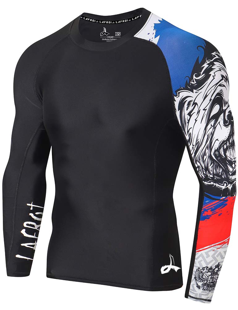 UV-Schutz Langarmshirt Herren UPF 50+ - Rashguard Kompression