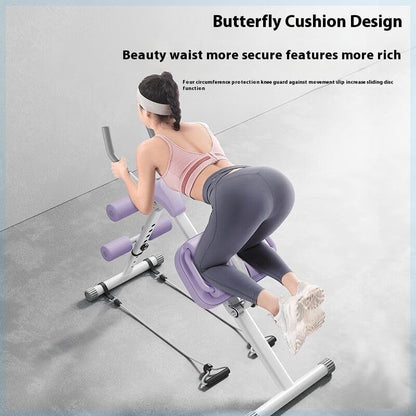 Faltbares Bauchmuskelgerät Heimtraining ergonomisch
