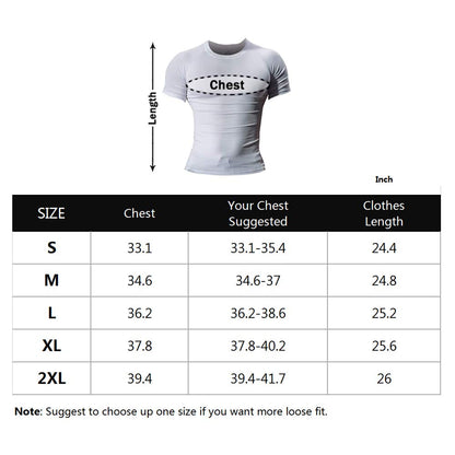 Kompressions Langarmshirt Herren - Fitness Funktionsshirt Eng