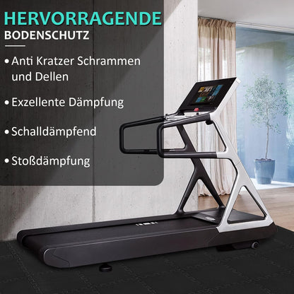 Bodenschutzmatten Fitness Puzzlematten 31x31cm - EVA Schutzmatte