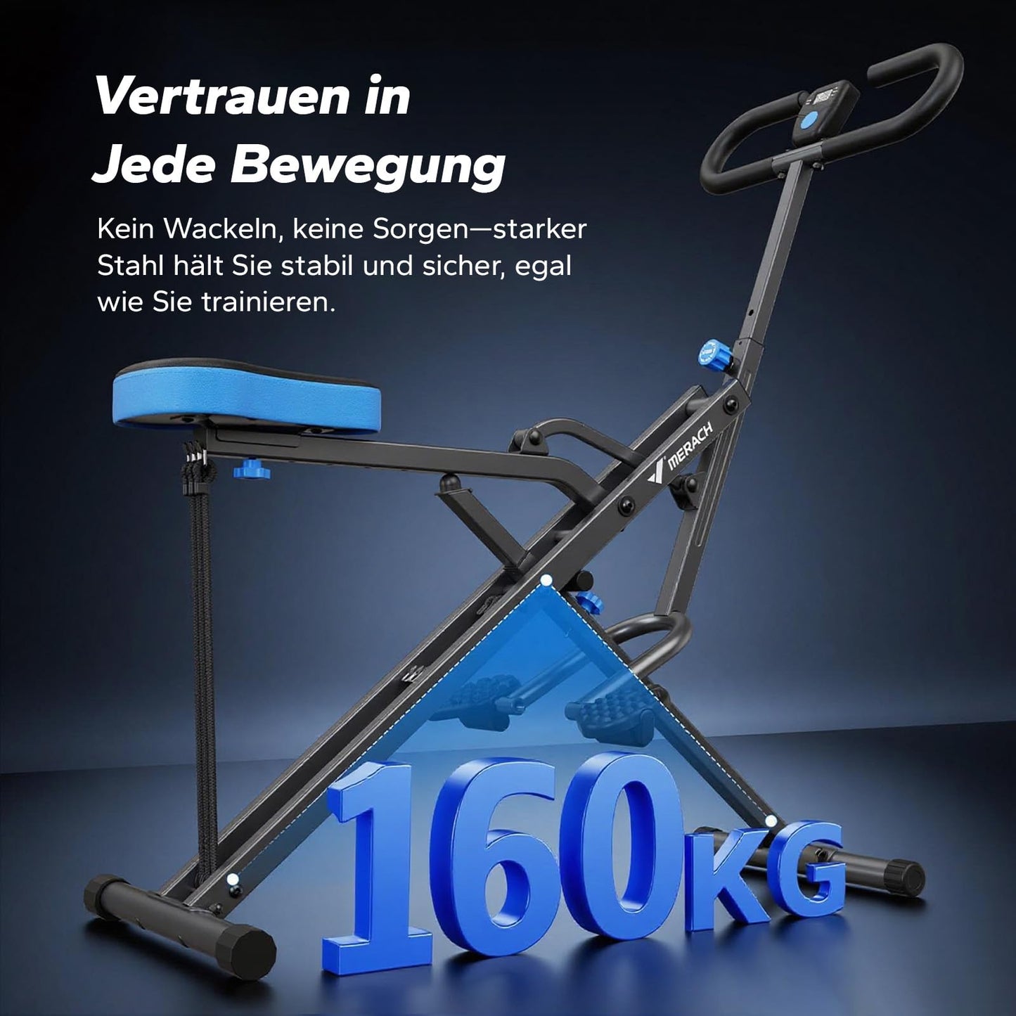 Rudergerät Squat Maschine für Heimtraining
