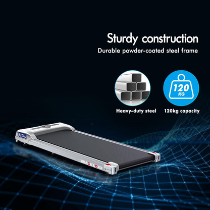 Laufband Walking Pad Klappbar 2,2 PS - Bluetooth LED bis 120kg