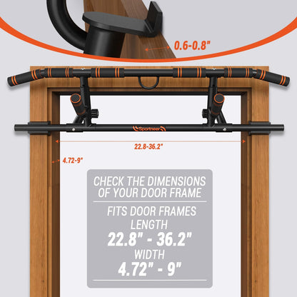 Klappbare Klimmzugstange platzsparend verstaubar