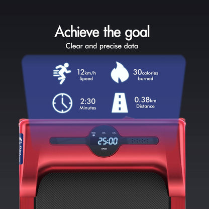 Laufband Walking Pad Klappbar 2,2 PS - Bluetooth LED bis 120kg