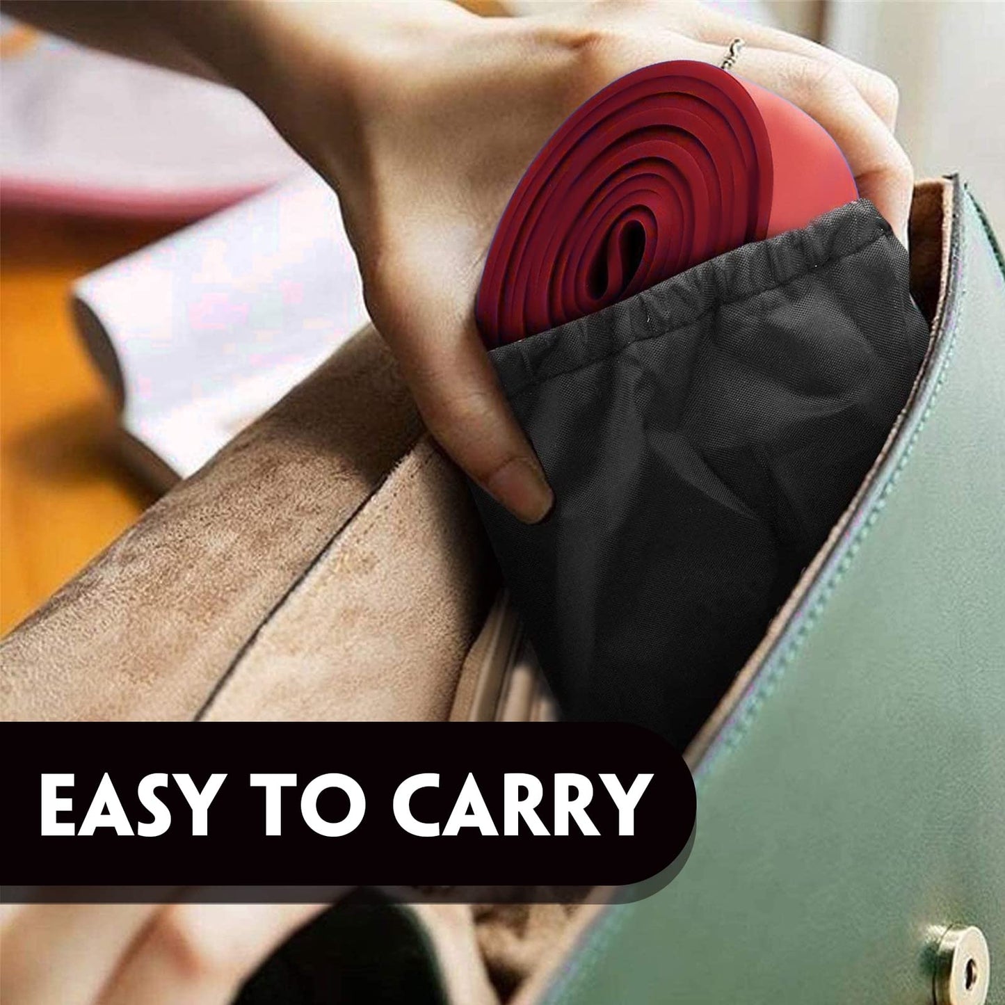 Widerstandsbänder 4 Stufen Set - mit Türanker & Griffen Fitnessbänder