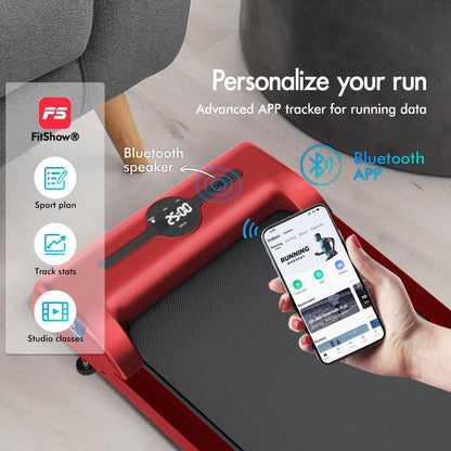 Laufband Walking Pad Klappbar 2,2 PS - Bluetooth LED bis 120kg