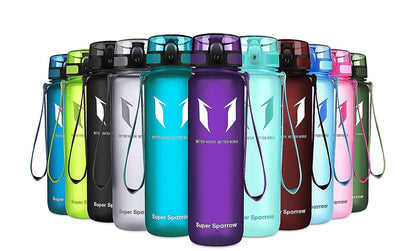 Trinkflasche Tritan BPA-frei - 4 Größen 350-1000ml Auslaufsicher