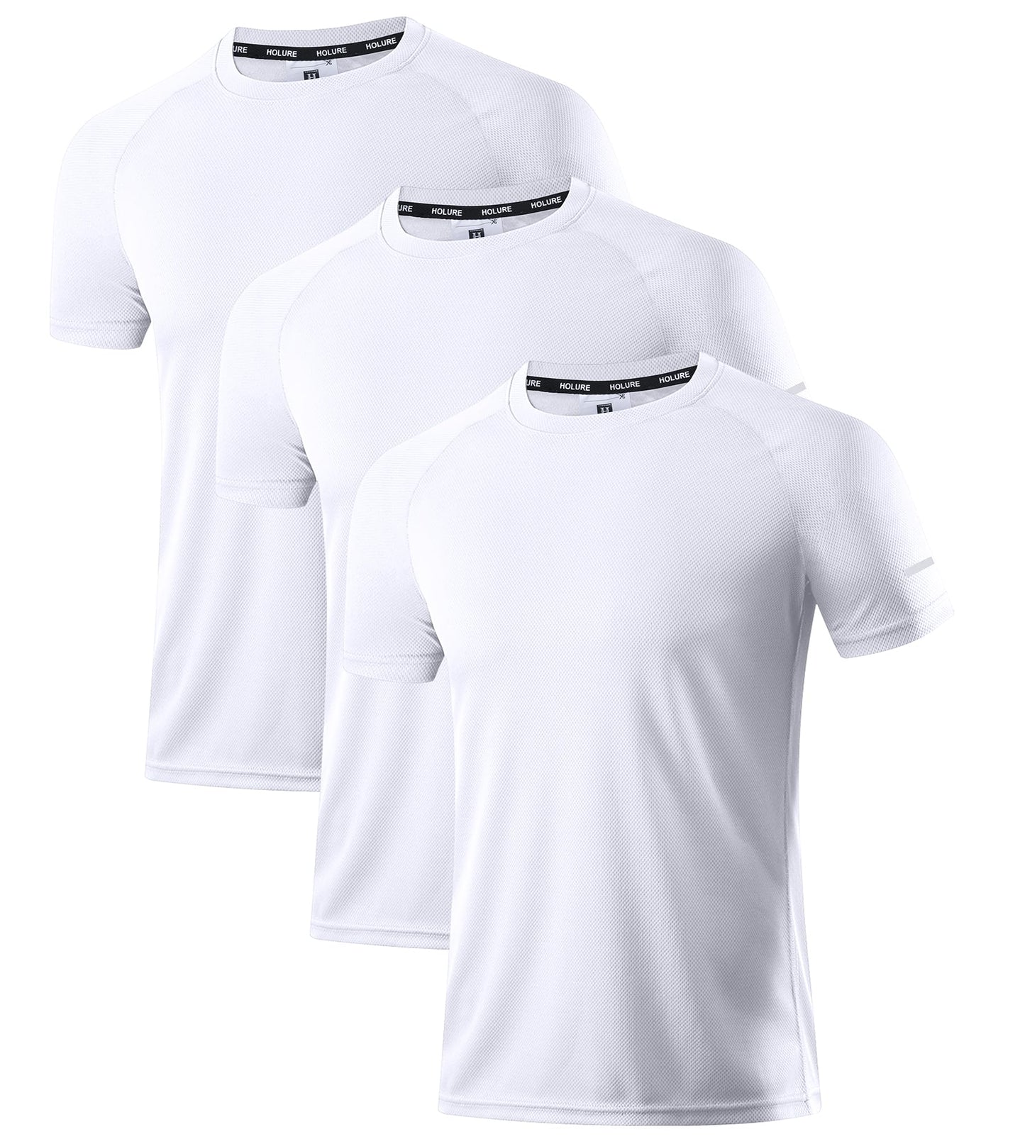 Sport T-Shirt Herren 3er/5er Pack - Atmungsaktiv & Schnelltrocknend