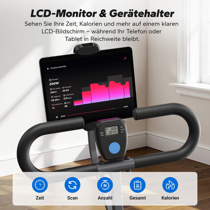 Squat Rudergerät 2-in-1 Klappbar - Gesäß Bein Training bis 160kg