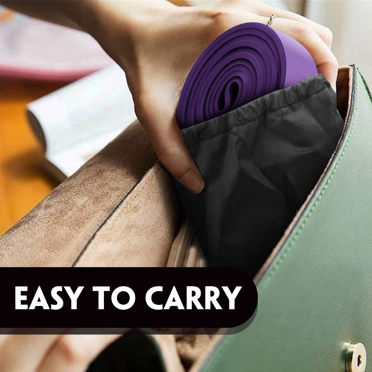 Widerstandsbänder 4 Stufen Set - mit Türanker & Griffen Fitnessbänder