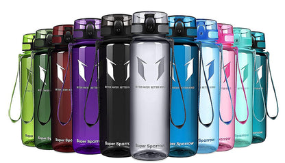 Trinkflasche Tritan BPA-frei - 4 Größen 350-1000ml Auslaufsicher