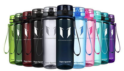 Trinkflasche Tritan BPA-frei - 4 Größen 350-1000ml Auslaufsicher