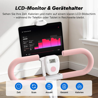 Squat Rudergerät 2-in-1 Klappbar - Gesäß Bein Training bis 160kg