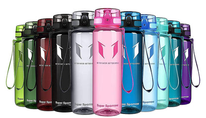 Trinkflasche Tritan BPA-frei - 4 Größen 350-1000ml Auslaufsicher