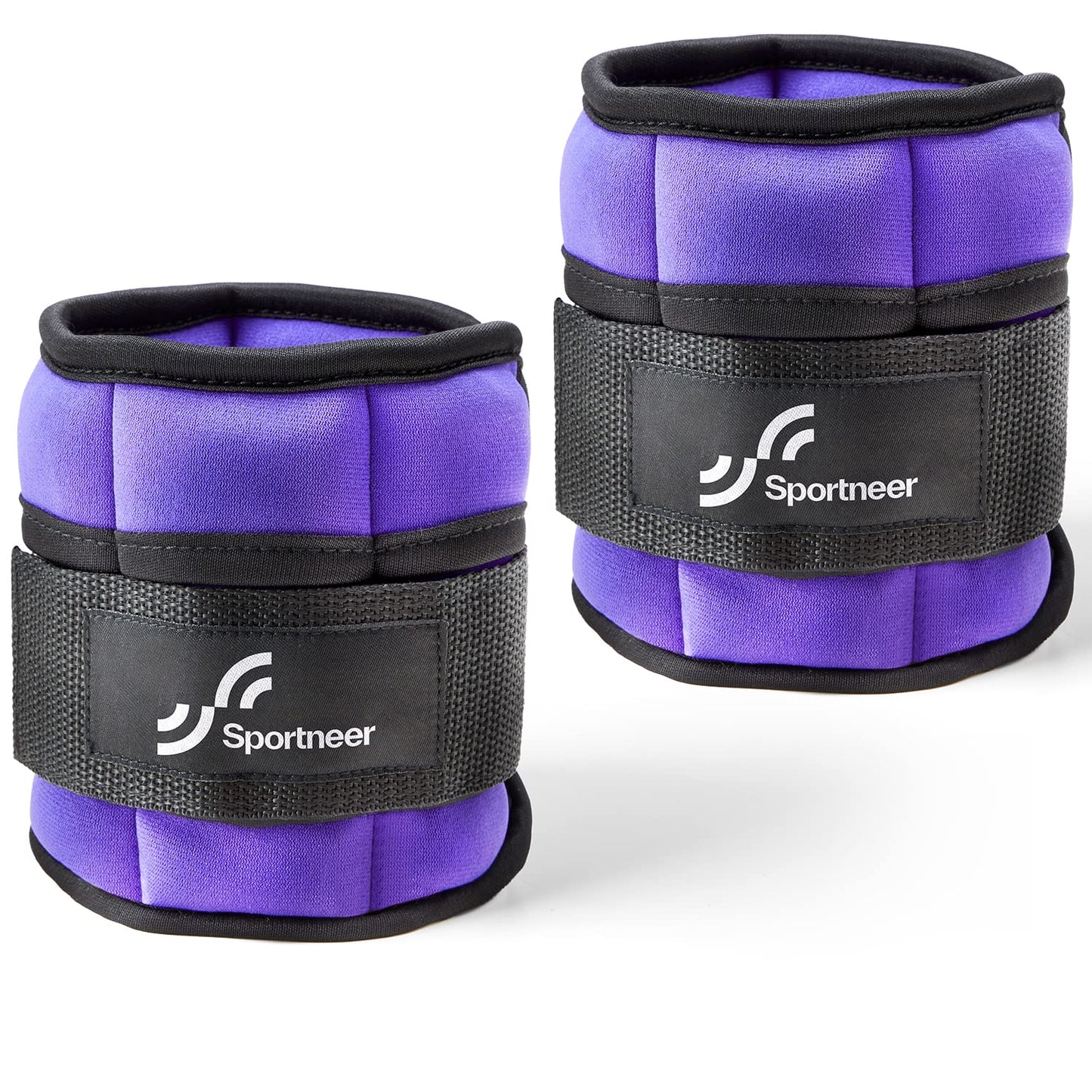 Knöchelgewichte Verstellbar 2er Pack - 0,45-2,25kg pro Knöchel