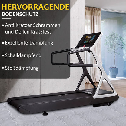 Bodenschutzmatten Fitness Puzzlematten 31x31cm - EVA Schutzmatte