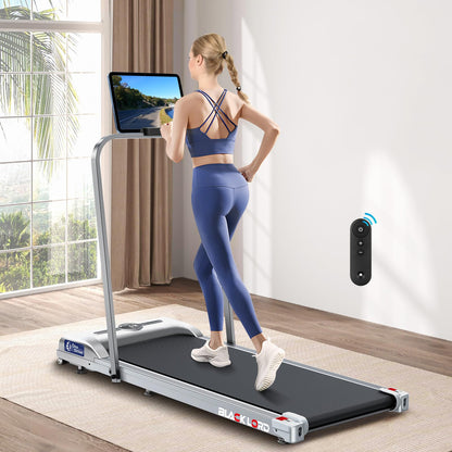 Laufband Walking Pad Klappbar 2,2 PS - Bluetooth LED bis 120kg