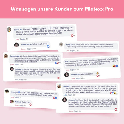 Pro – Klappbarer Pilates-Reformer & Heimtrainer – Über 50 Übungen mit Videoanleitungen – Inklusive Timer, Widerstandsbändern, Griffen & Kniepolstern – Ganzkörpertraining