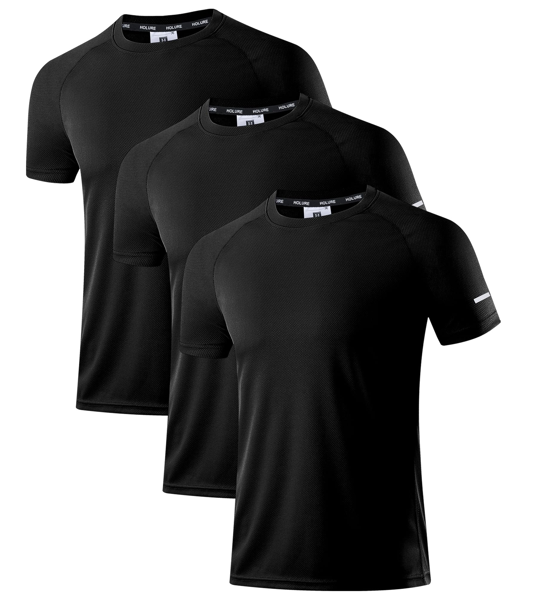Atmungsaktives Sportshirt Herren mit Mesh-Gewebe
