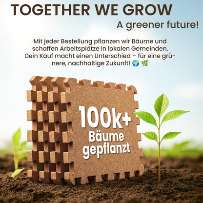 Bodenschutzmatten Puzzlematten 18 Teile - EVA Schutzmatte 1,67m²