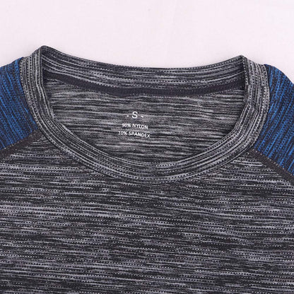 Kompressions Langarmshirt Herren - Fitness Funktionsshirt Eng