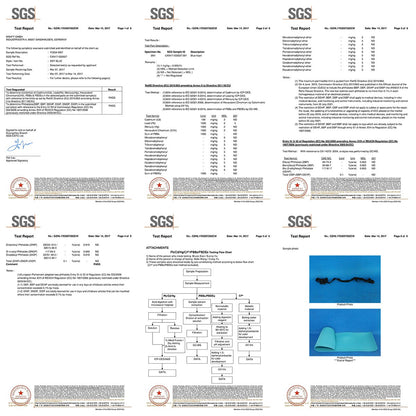 Fitnessmatte Yogamatte 4 Größen - Rutschfest SGS-geprüft mit Tragegurt