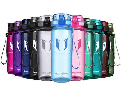 Trinkflasche Tritan BPA-frei - 4 Größen 350-1000ml Auslaufsicher