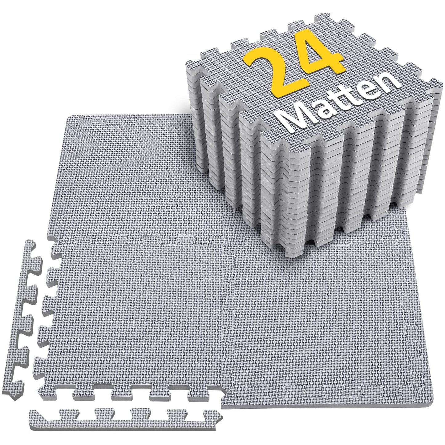 Puzzlematten Fitness rutschfest 10mm dick
