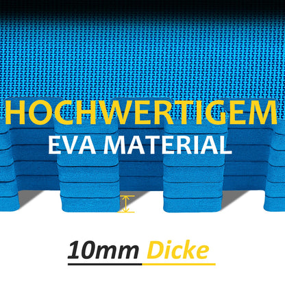 Bodenschutzmatten Fitness Puzzlematten 31x31cm - EVA Schutzmatte