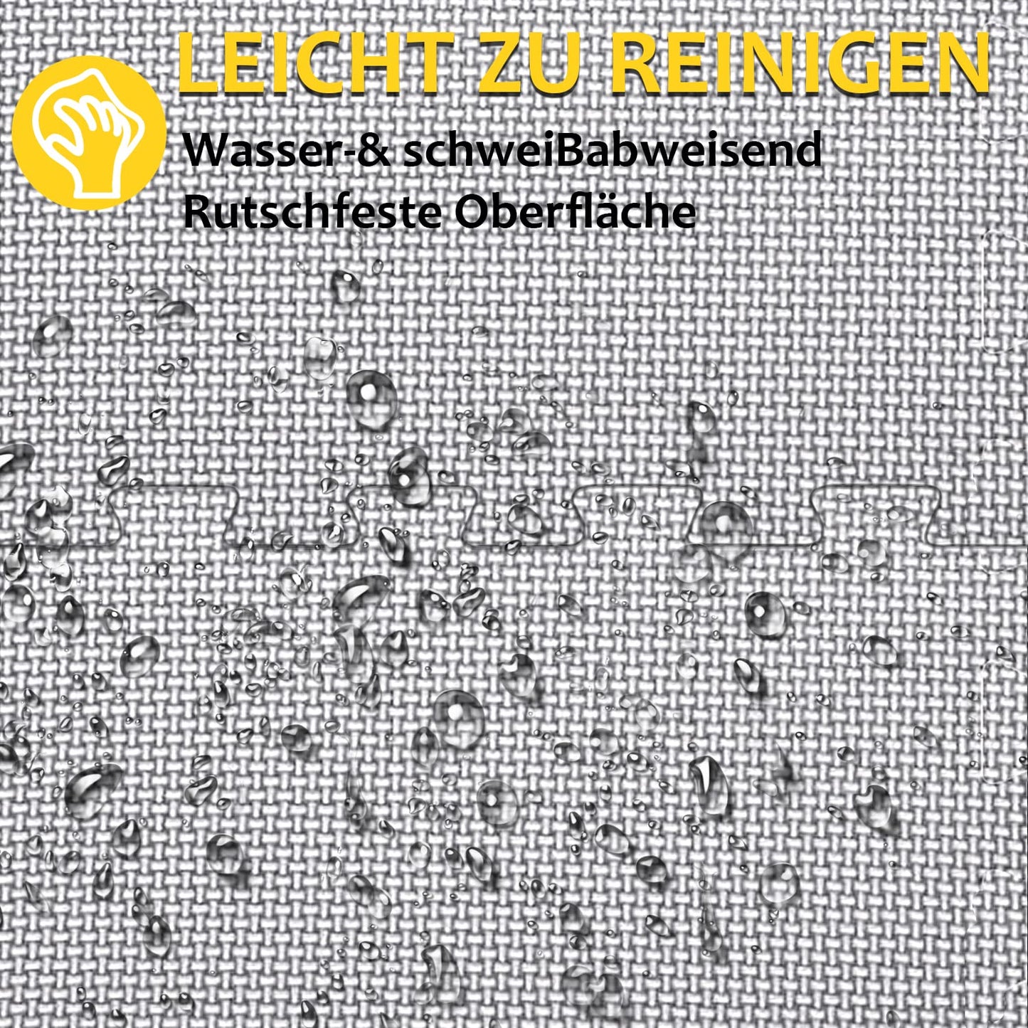 Bodenschutzmatten Fitness Puzzlematten 31x31cm - EVA Schutzmatte